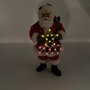 Possible Dreams Clothique Santa 2000 Millennium Edition Musical Lights Up